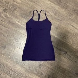 Lululemon tank - dark purple